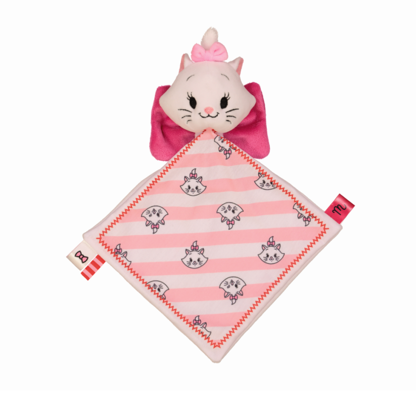  marie the cat baby comforter cutie white pink 20 cm 